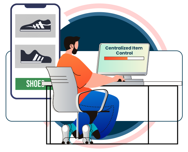 centralized item control