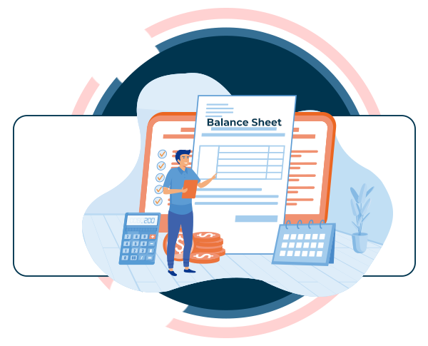 complete bill to balance sheet